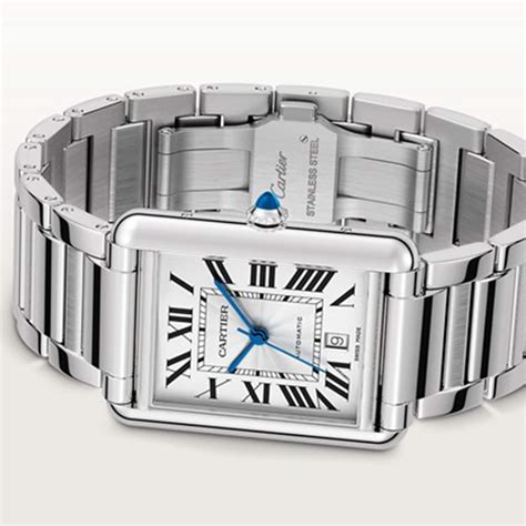 cartier watch must|extra large cartier tank must.